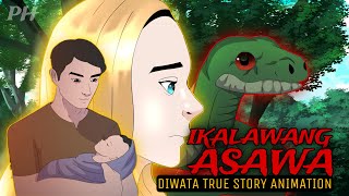 IKALAWANG ASAWA NI LOLO  Diwata True Story Animation [upl. by Nahrut397]