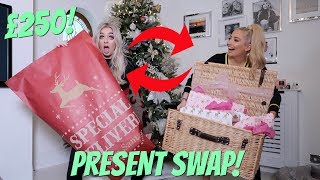 £250 PRESENT EXCHANGE SWAP w MY BEST FRIEND ft Anastasia Kingsnorth [upl. by Eilerua]