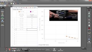 PASCO Capstone Tables Keep Mode and QuickCalcs [upl. by Nollat]