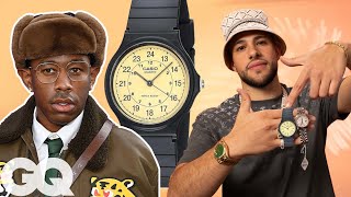 Jeweler Breaks Down Affordable Celebrity Watches  GQ [upl. by Zaneta324]