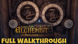 Escape First Alchemist Prologue  Walkthrough with Puzzle Solutions [upl. by Ramma768]