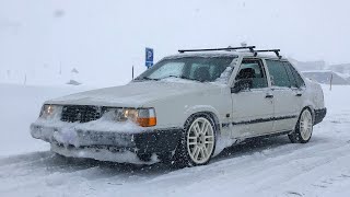 Volvo 940 Turbo Snow drift [upl. by Pacificas400]