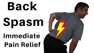 Back spasms pain relief [upl. by Halonna]