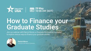 How to Finance your Graduate Studies in the US [upl. by Iives572]