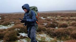 Ilkley moor West Yorkshire England  we lost the path 😬 [upl. by Dareece]