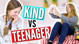 KIND VS TEENAGER  FRÜHER VS HEUTE  Julia Beautx [upl. by Garmaise]