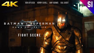 Batman vs Superman Fight scene 4k  Batman vs Superman Dawn of justice  Stage Informer Super Clips [upl. by Nnalyrehs]