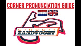 Circuit Zandvoort Track Pronunciation Guide [upl. by Anaeg]