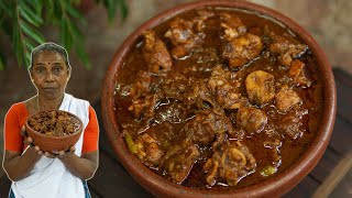 Tasty Kerala Style Chicken Curry  Varutharacha Chicken Curry [upl. by Olive155]