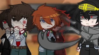 MHA react to soukoku as new students  MHABNHA x BSD  angst  Bungo stray dogs [upl. by Horton]