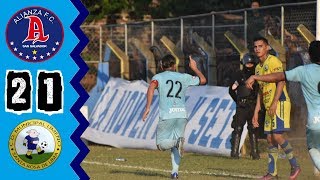 Alianza FC 2 vs MLimeño 1 3112018 ES Clausura 2018 [upl. by Xuaeb]