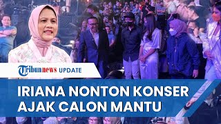 Momen Iriana Jokowi Ajak Calon Mantu Nonton Konser Ari Lasso Joget Bareng di Bangku Penonton [upl. by Retsim]