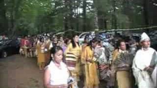 Narragansett Tribe August Meeting 2008 Grand Entry [upl. by Ramirol631]