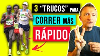 🚀 Cómo MEJORAR la VELOCIDAD CORRIENDO 3 quottrucosquot que funcionan ✅ [upl. by Atnwahsal283]