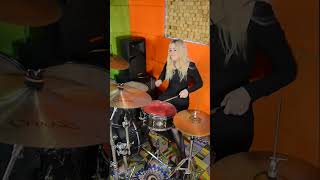 Sugar Mice  MARILLION drumcover drummergirl [upl. by Anirehtac]