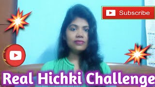 Real Hichki Challenge 🧿Hichki Challengeawarness [upl. by Prior]