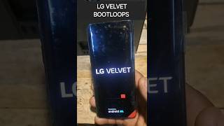 LG velvet bootloops easy fix [upl. by Monie]