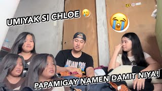 PRANKING CHLOE GONE WRONG PAMIMIGAY LAHAT NG DAMIT NIYA  Grae and Chloe [upl. by Rawdan33]