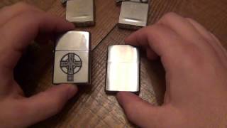 Zippo Review  Armor Model Zippos [upl. by Halullat]