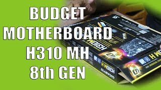 Gigabyte H310M H Budget Motherboard Review [upl. by Adli]