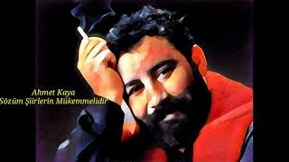 Ahmet Kaya  Sözüm Şiirlerin Mükemmelidir [upl. by Nelg]