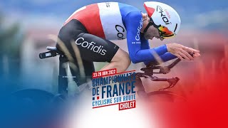 Résumé Championnat de France Contre la Montre 2022  Cyclisme [upl. by Ainesell909]