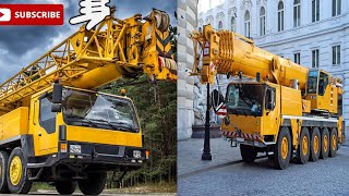 Crane Lifting work bye Machine loading  Crane Lifting  truck video  TECH CRAZY CRANE [upl. by Sirromaj]