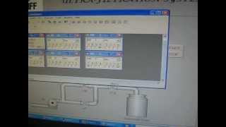 SCADA system designed in Kenya on WinCC flexible and S7300 plc simulator [upl. by Llohcin]