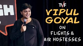 Vipul Goyal on Flights and Air Hostesses  Watch Humorously Yours Full Season on TVFPlay [upl. by Anoniw868]