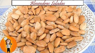 Almendras Saladas sin aceite  Receta de Cocina en Familia [upl. by Ynar]