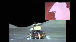 Apollo 17 Lunar Liftoff HD Inside and Outside view [upl. by Anilahs24]