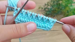 A very nice knitting pattern explanation knitting [upl. by Allcot]