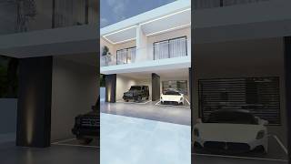 4 Bedroom House Design Watch the full video here ☝️🏼 shorts [upl. by Nalloh]