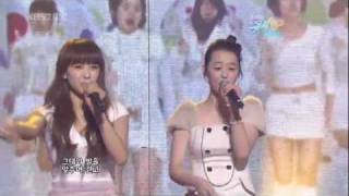 2010  fx  Kissing You ft SooYoung SeoHyun SPECIAL STAGE [upl. by Sascha]