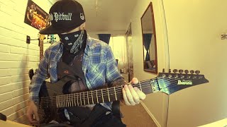 BRUJERIA  La Migra Cruza La Frontera II Guitar Cover [upl. by Ettezil399]