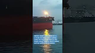 WATER TIGER IMO 9858034 is a Crude Oil Tanker [upl. by Yelats]