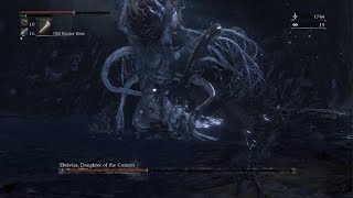 Ebrietas Daughter of the Cosmos Boss Fight  Bloodborne Blind Run [upl. by Goodill52]