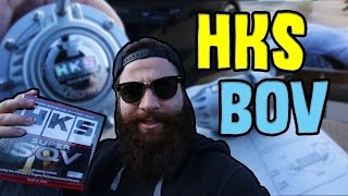 HKS SUPER SQV BLOW OFF VALVE UNBOXING  MK7 GTI [upl. by Aratahs]