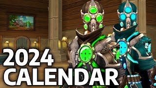 AQ3D 2024 ChronoSlayer amp Hunter Calendar Set [upl. by Dickson]