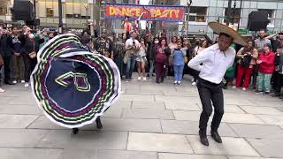 Jarabe Tapatio Best Mexican Dance ever in Bryant Park NYC on Cinco De Mayo celebration [upl. by Brenza]