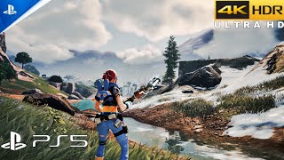 PS5 Fortnite 4K 60FPS HDR Gameplay  Chapter 5 Season 1 [upl. by Bergren770]