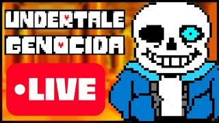 🔴Jogando UNDERTALE pela PRIMEIRA VEZ em Live A Rota Genocida em Português PTBR [upl. by Sevik]