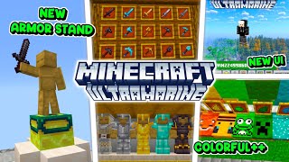 ULTRAMARINE OVERHAUL 42  Texture Pack MCPE TERBARU amp TERBAIK  Minecraft 121 [upl. by Clyve]