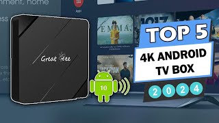 TOP 5 Best 4K Android TV Box  AliExpress [upl. by Assiar]