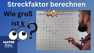 Steckfaktor berechnen  zentrische Streckung [upl. by Roche]