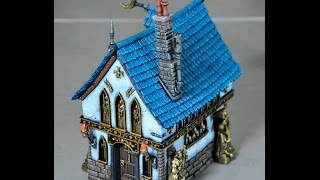 Warhammer Fantasy oldhammer terrain Chapel [upl. by Preciosa]