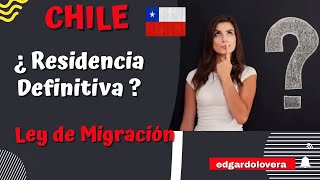 Residencia Definitiva en Chile migracion [upl. by Claudetta638]