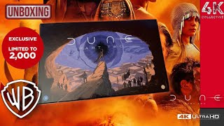 Dune Part Two 4K UltraHD Bluray limited edition boxset 2000 copies dual steelbook and poster [upl. by Akissej]