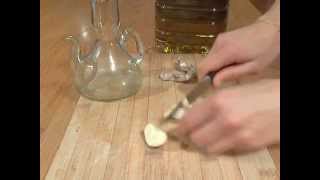 Garlic Marinated Olive Oil  Video recipe [upl. by Dranel]