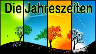 ★ Die Jahreszeiten ★ lernen  Schule  Vorschule  Kindergarten [upl. by Hgielrac817]